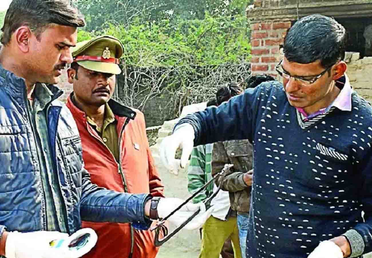 son arrested who brutally murdered mother in hardoi