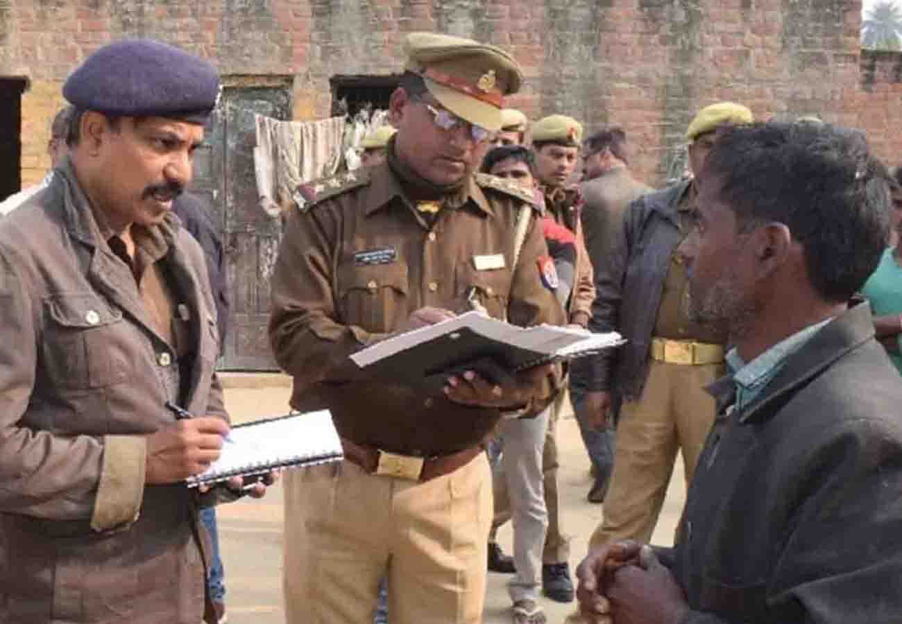 son arrested who brutally murdered mother in hardoi