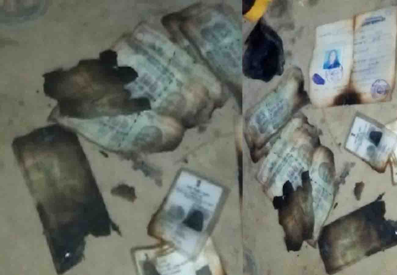 youngman set fire in his own house