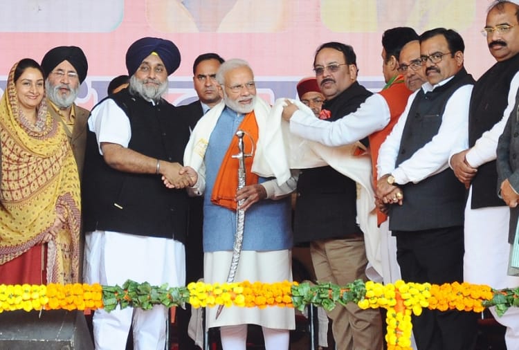 Chandigarh,  pm modi attack on congress in gurdaspur rally
