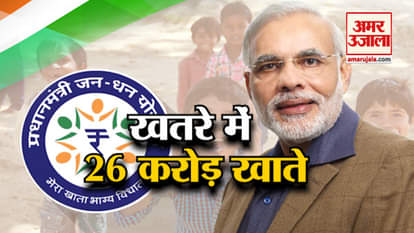 26 crores jandhand accounts under risk, no new atm issue