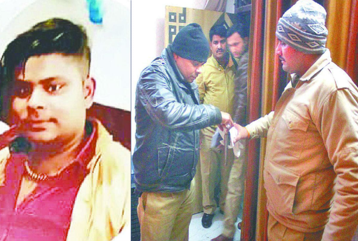 businessman shot himself in front of his wife in agra