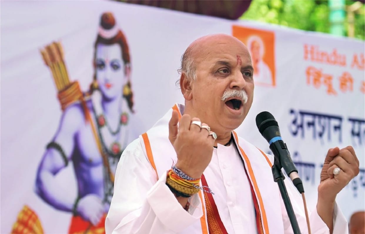 Praveen Togadia says BJP forget Ram mandir and Hindu society