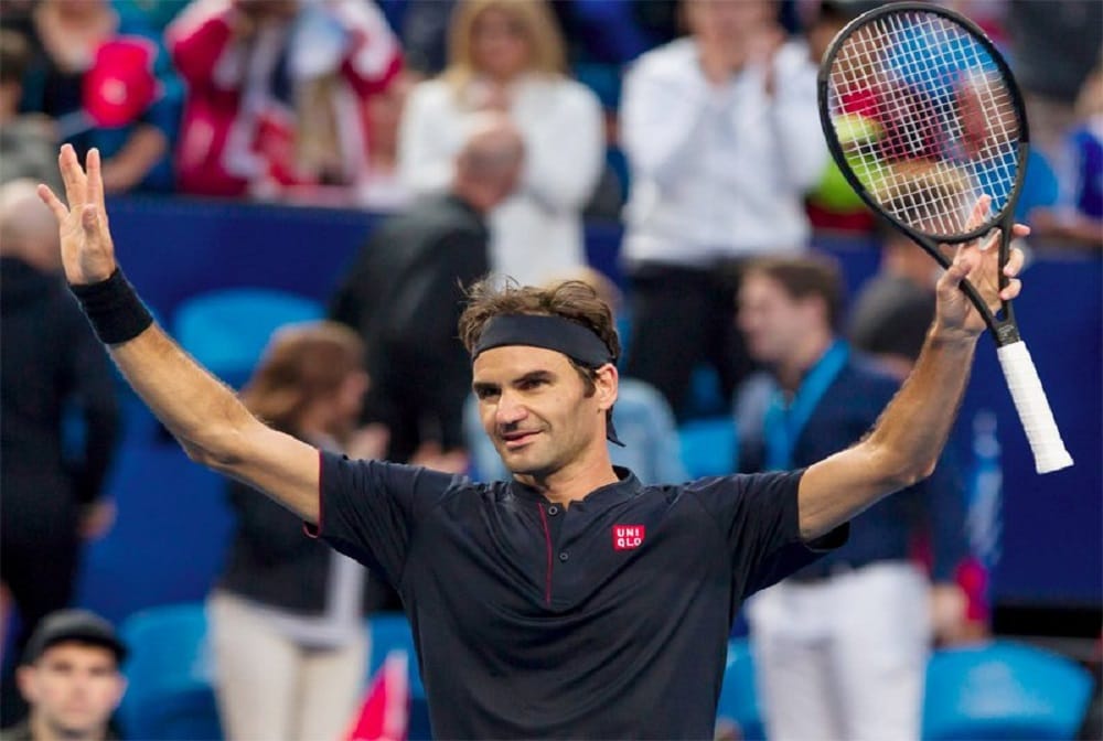 roger federer reaches on fourth number in atp ranking