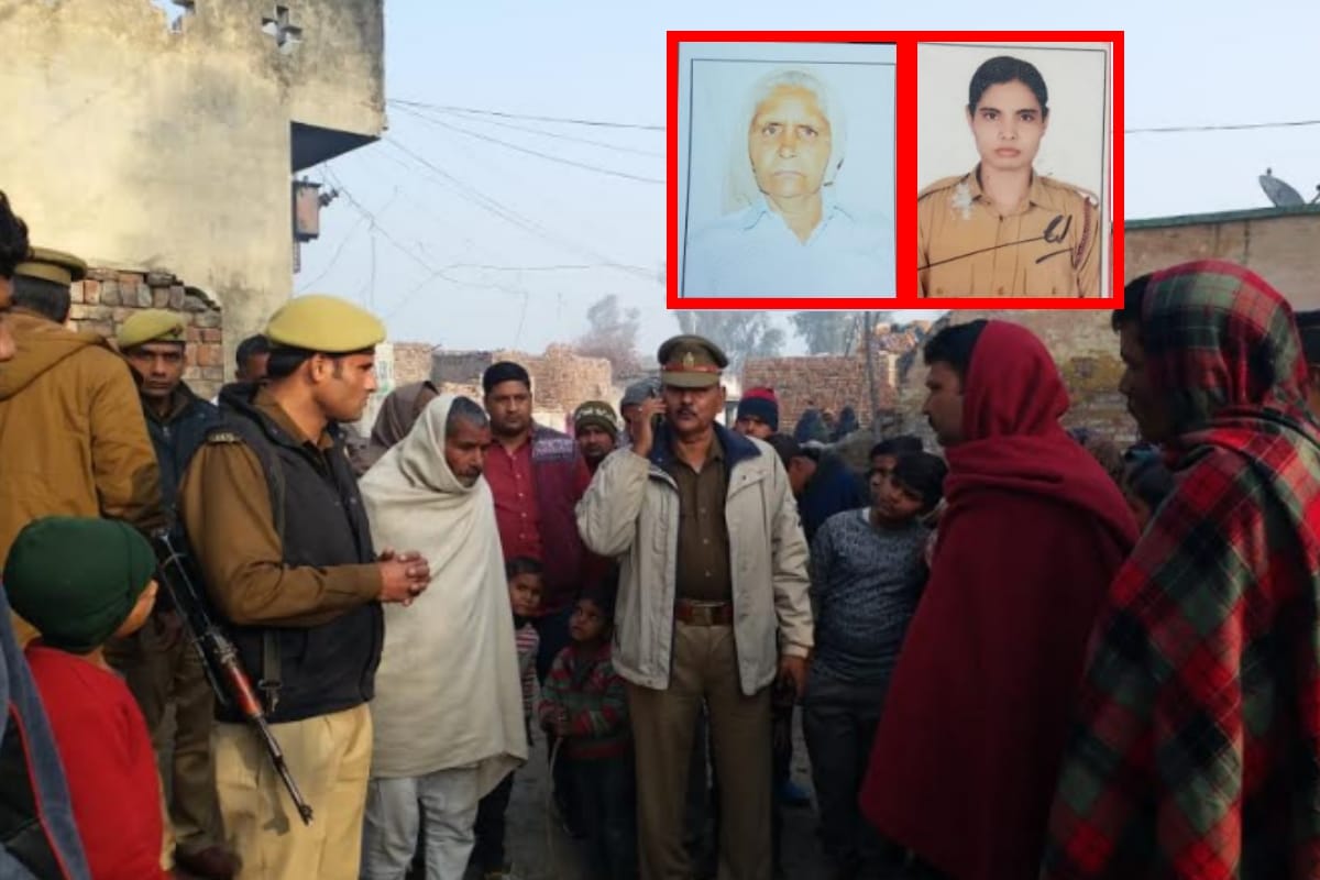 Police open the case of mother-daughter murder in Shamli two accused arrested