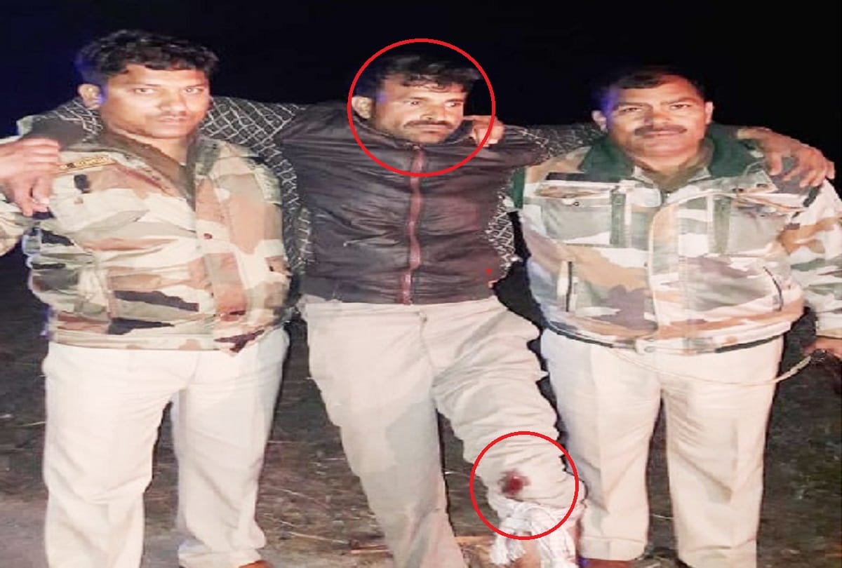Meerut, Four encounter in western UP and police officers shot many accused