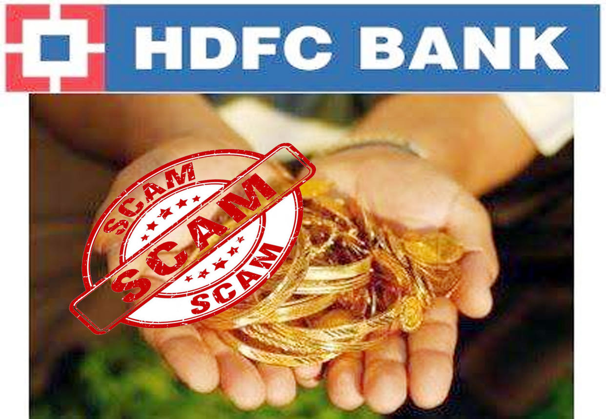 HDFC Bank gold loan fraud case in kanpur