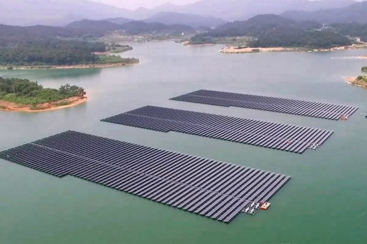 Floating Solar Plant in udham singh nagar uttarakhand
