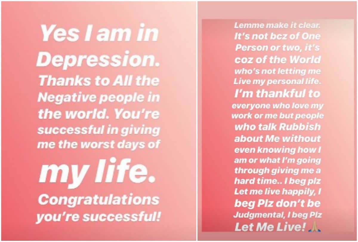 Neha Kakkar says she in depression after breakup with Himansh Kohli