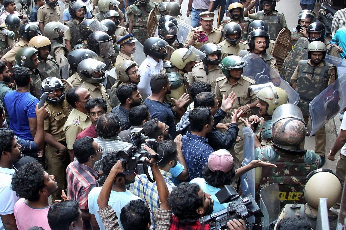 Prohibition extended in Sabrimala issue till January 14