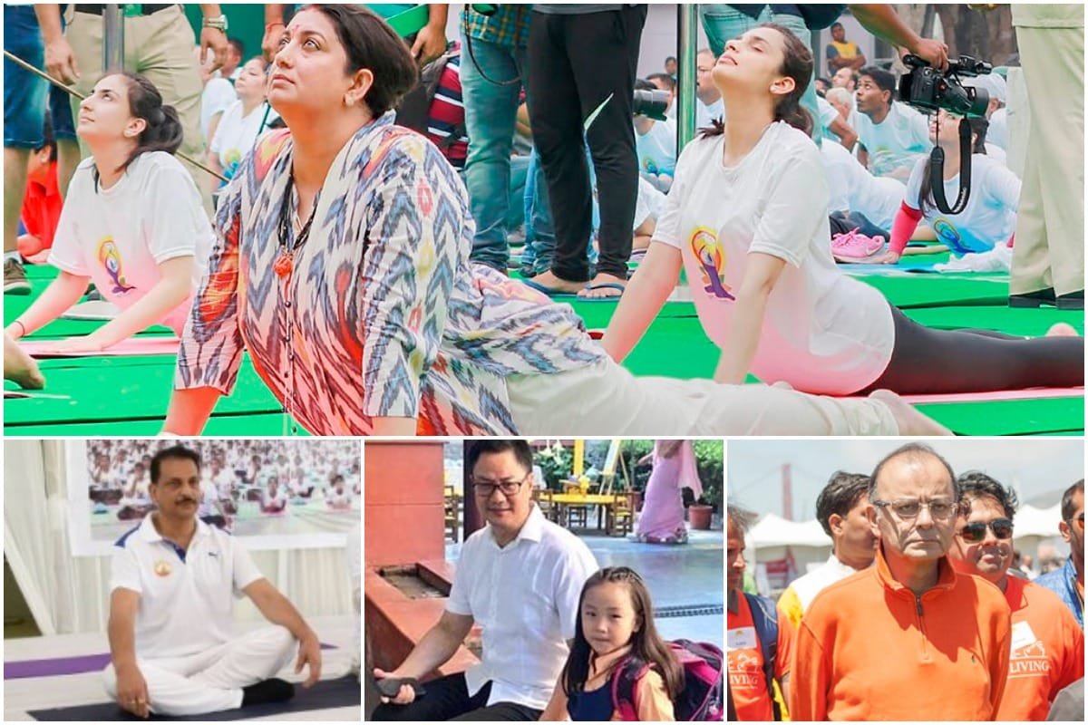 Smriti irani, rijiju, rudi and other politician crazy about looking Slim.