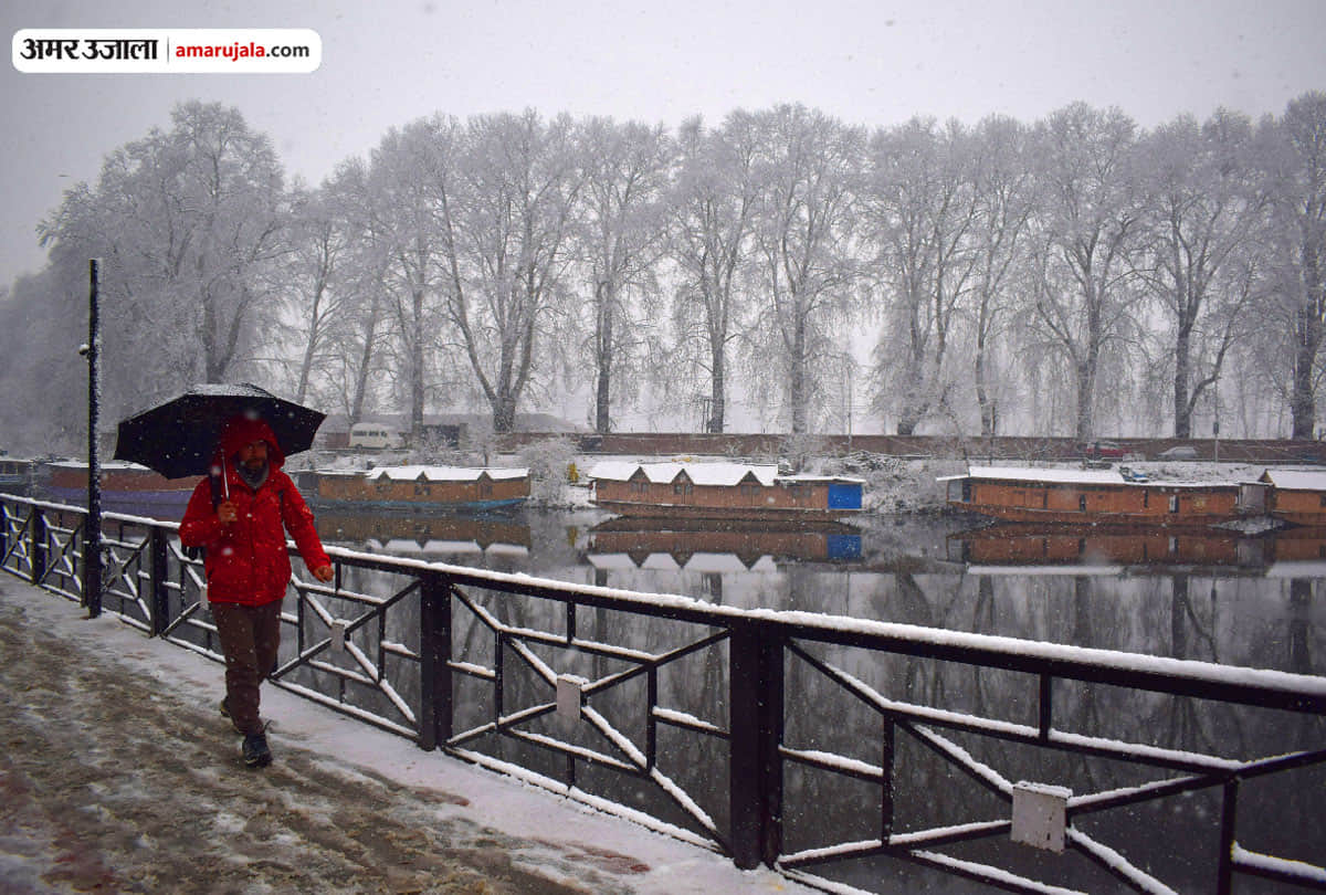 rainfall and snowfall in jammu kashmir, alert in the state