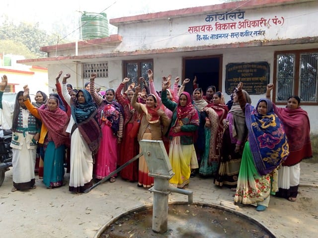Asha Workers Display at the ADO Panchayat Office