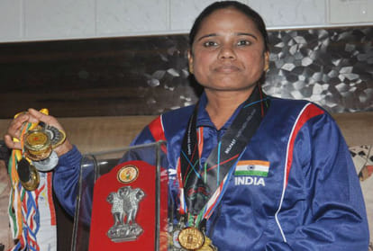 नेशनल चैंपियन हैमर थ्रोअर अनीता यादव