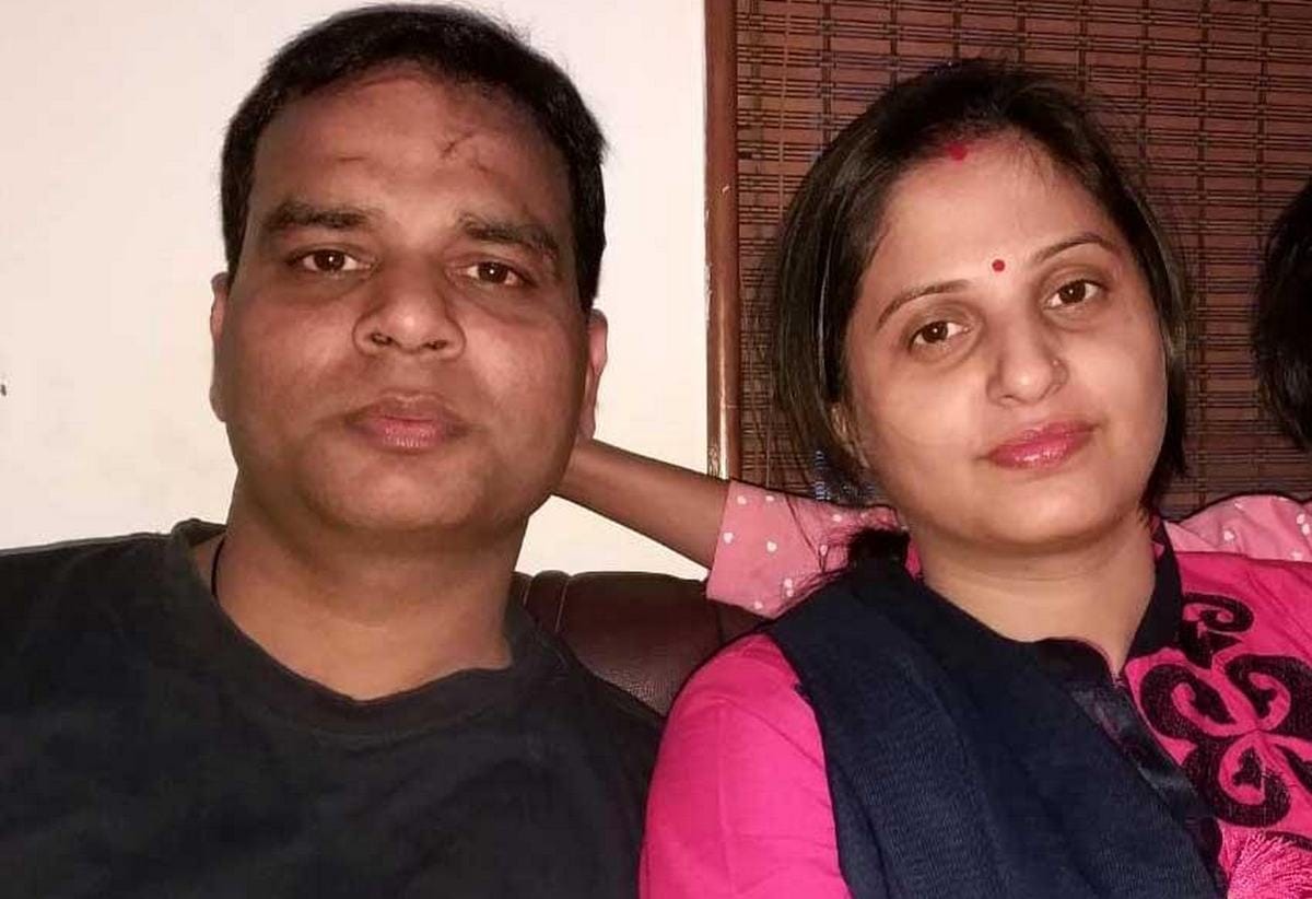 Husband and wife killed in car accident in jaunpur