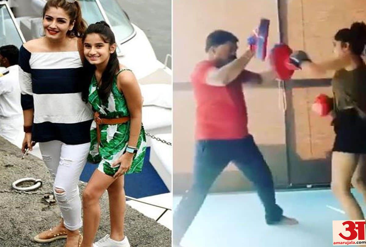 Raveena Tandon's daughter Rasha:boxing video viral