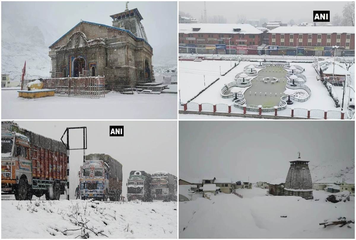 Cold Wave and Snow Fall in north India