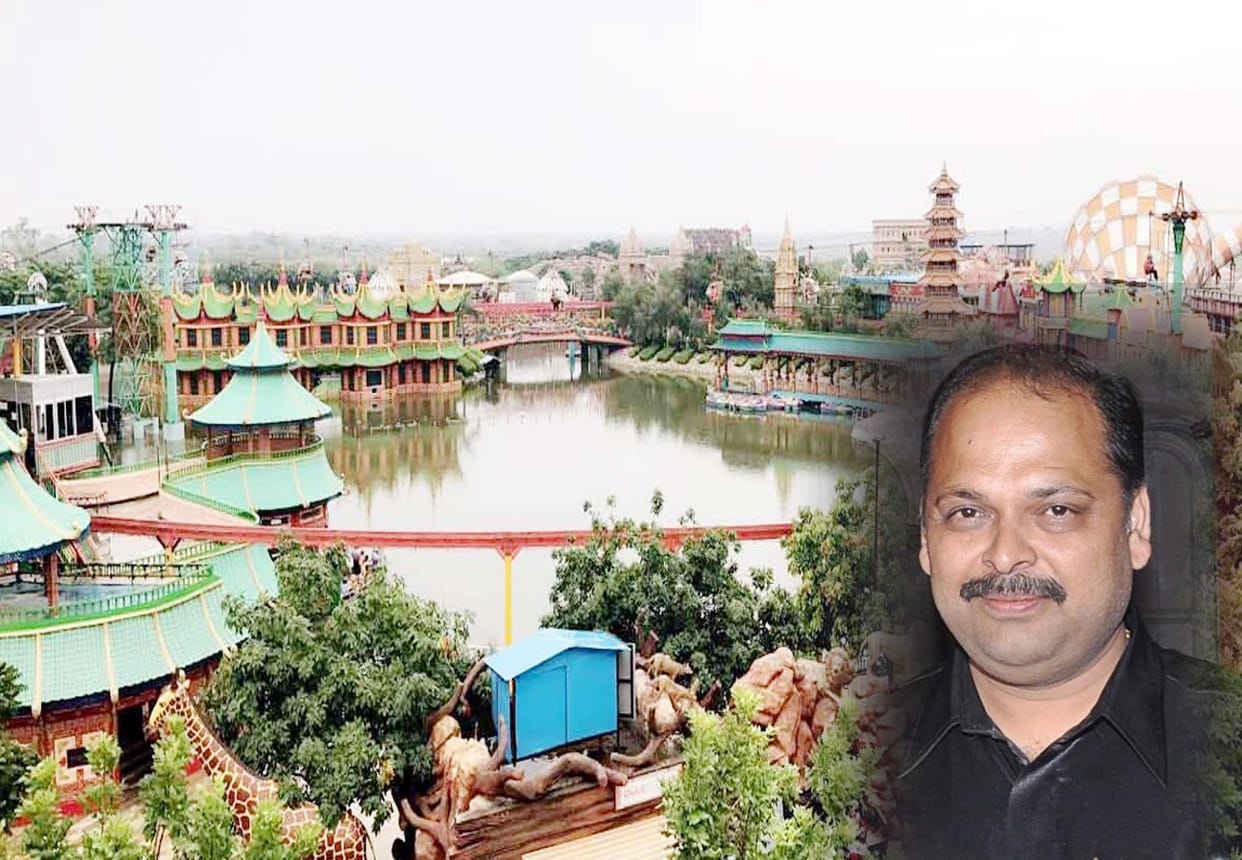 Blue World Theme Park bithoor owner praveen mishra story