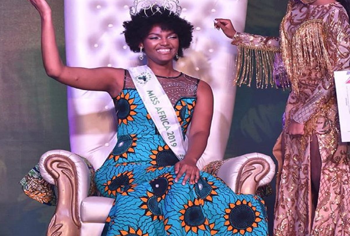 miss africa dorcas kasinde goes viral on social media