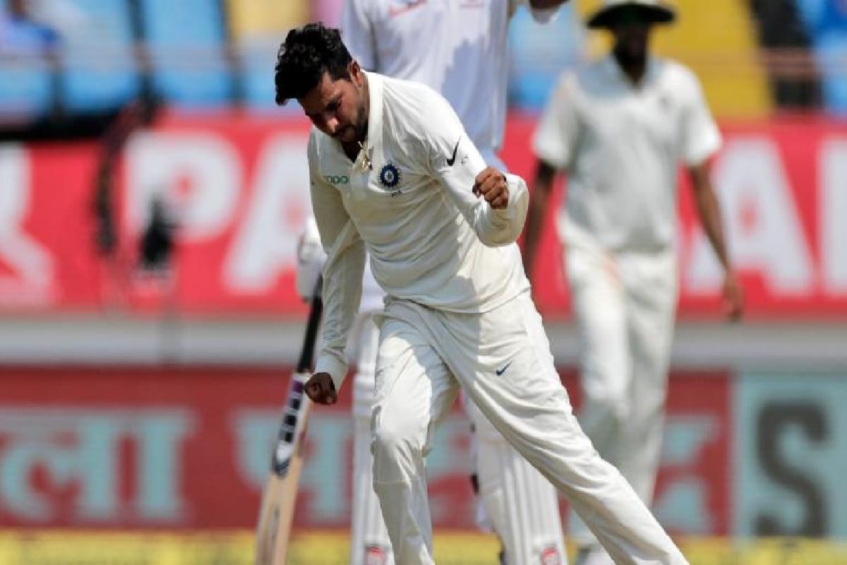 kuldeep yadav becomes first left arm spinner to take five wickets in australia