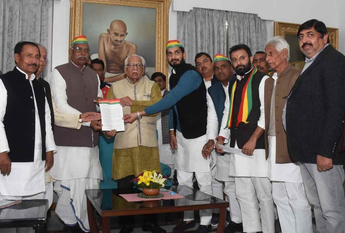 aditya yadav met with up governor