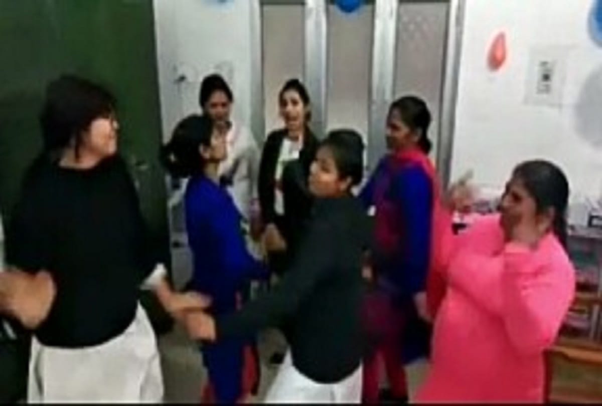 Nurses celebrates New Year celebration in SNCU Ward