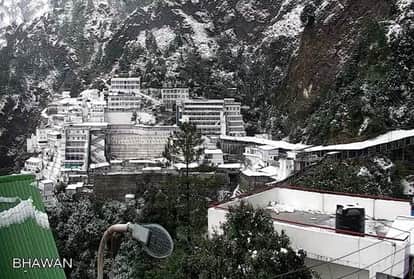 Snowfall in Vaishno Devi