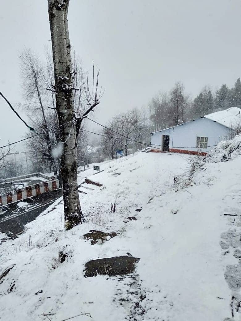 weather alert for 36 hours in uttarakhand fresh snowfall in chardham hilly area