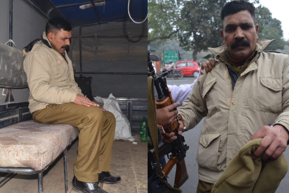 UP police not healthy Home Guard BP found high constable fell down on duty in meerut