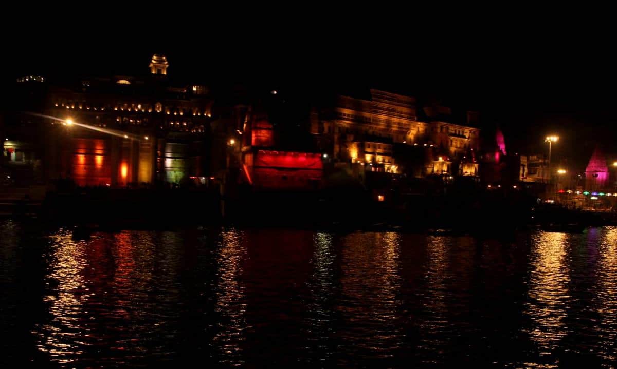 Varanasi ganga ghat and city are decorating for pravasi bhartiya sammelan
