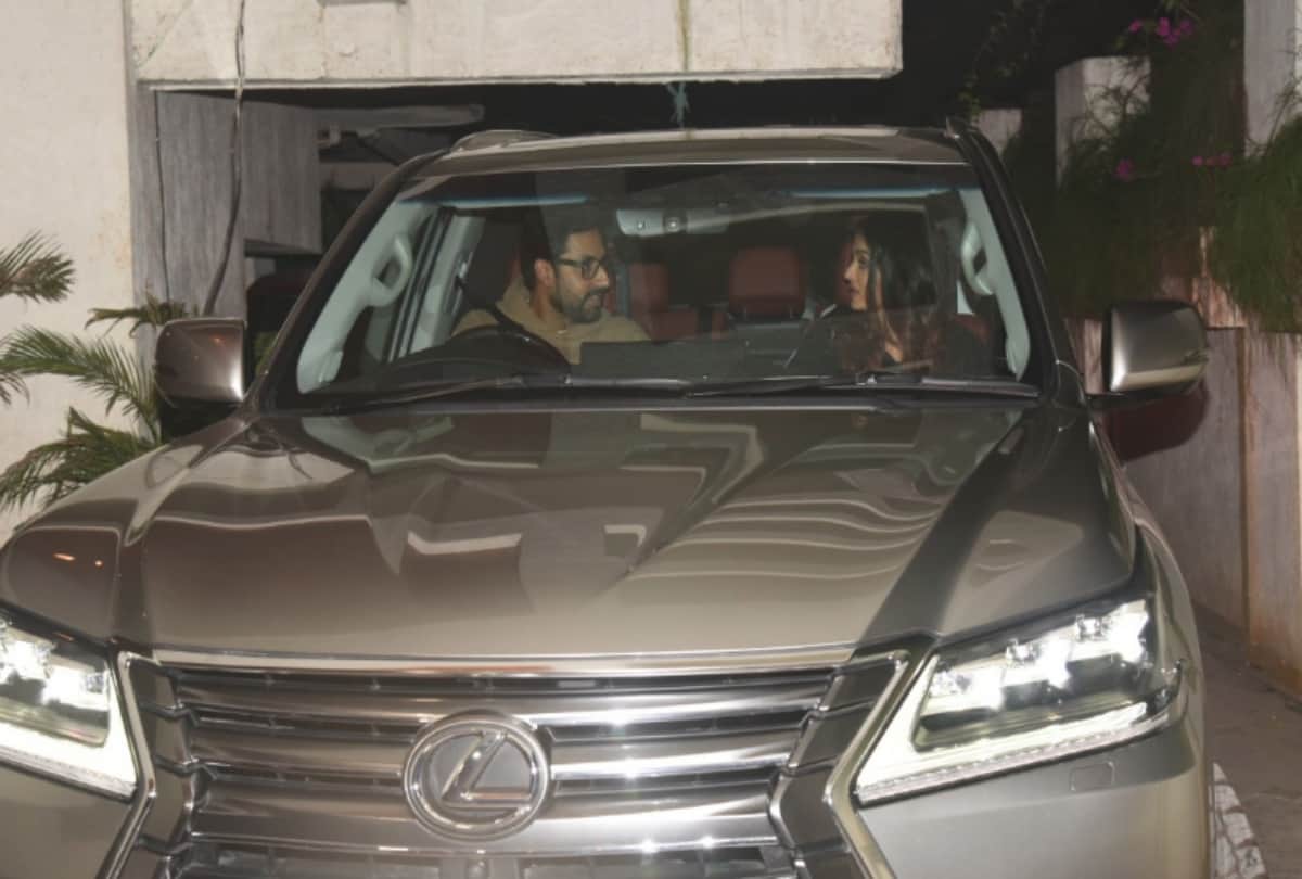 Aishwarya Rai Bachchan and Abhishek Bachchan meets Sonali Bendre after she come for new york