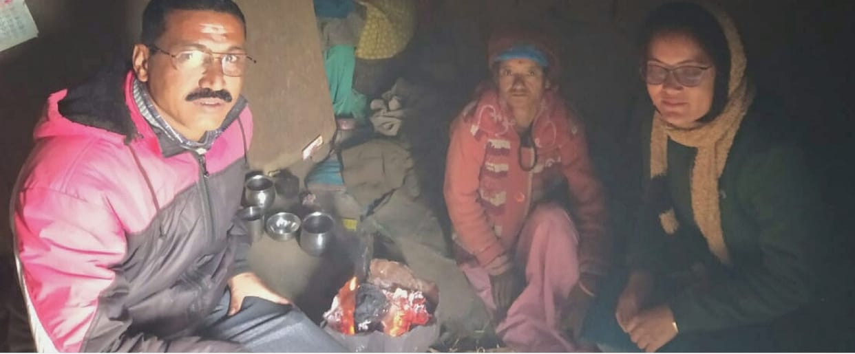 Tehseel administration team reached to freedom fighter's house