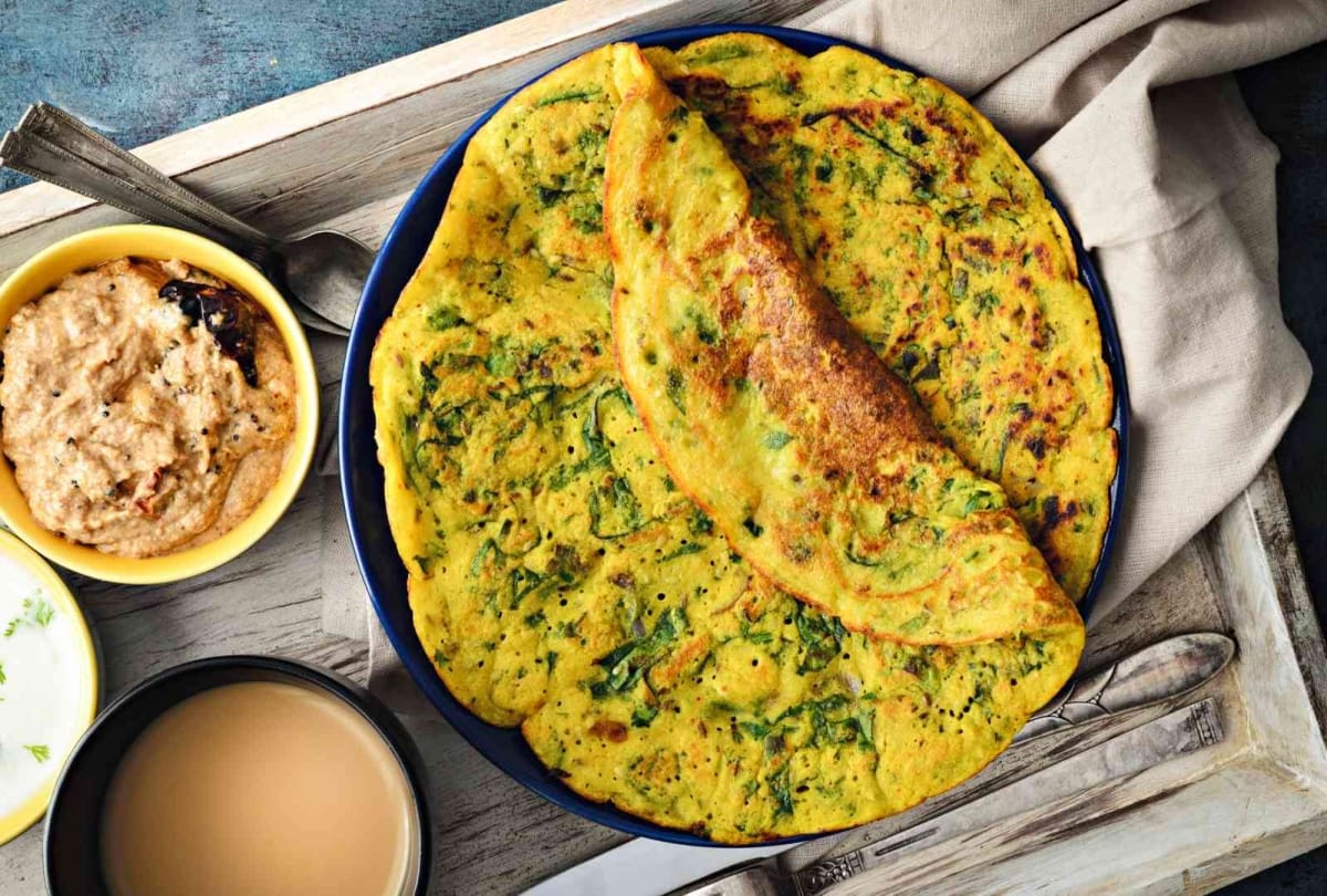 High-Protein Breakfast: Besan Chilla Quick Healthy Breakfast Recipe