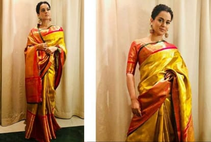 kangana ranaut new look during promotion of manikarnika