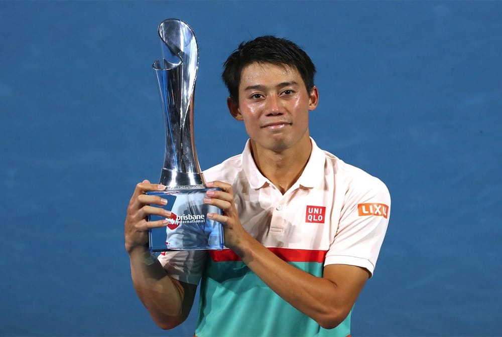 kei nishikori won brisbane international title to defeate Daniil Medvedev 