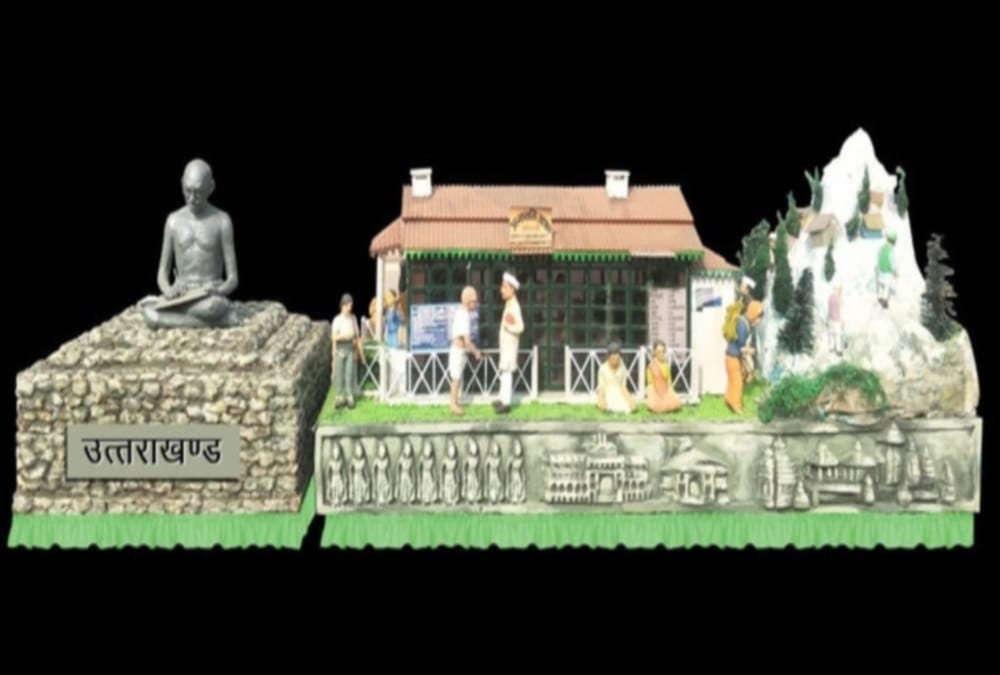 Uttarakhand Anasakti Ashram tableau will present on Republic day 2019 