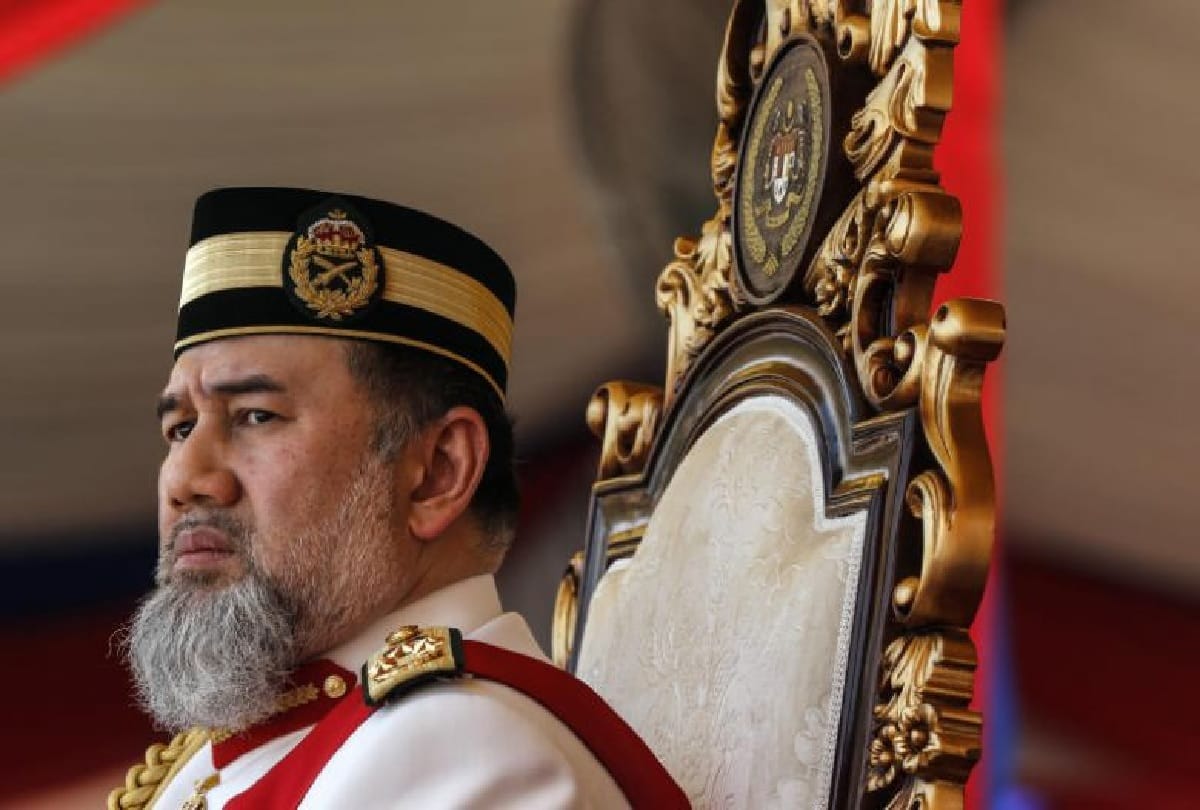 King Sultan Muhammad of Malaysia resigned from the post