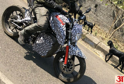 First electric motorcycle tork tx6 spy shots and details are here
