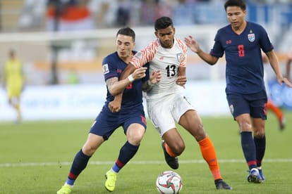 india vs thailand afc Asian Cup Live match updates