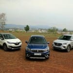 Nissan Kicks vs Hyundai Creta vs Marti S-Cross
