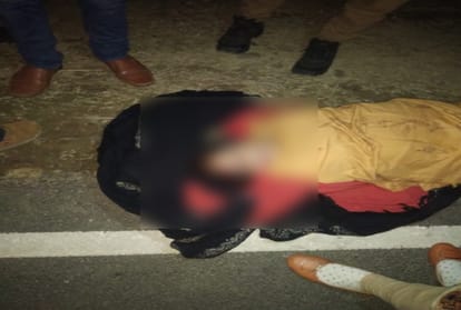 mother and son died in a road accident at una himachal