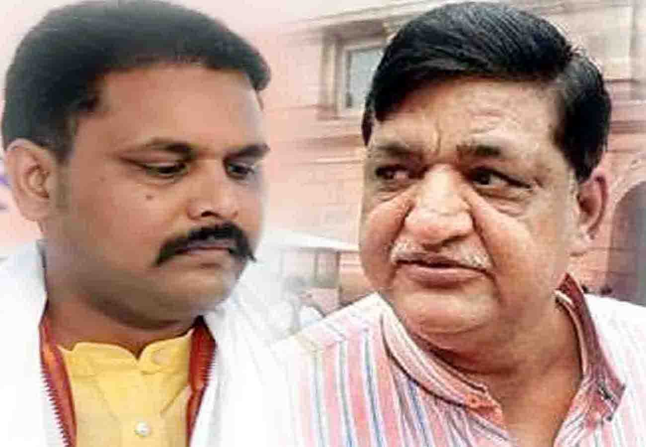 naresh agrawal targets bjp mp anshul verma on mandir issue