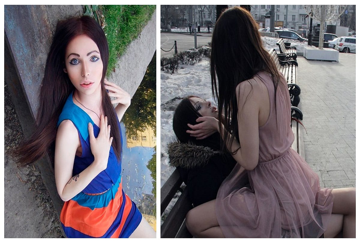 meet this strange couple looks same as Identical Female Twins