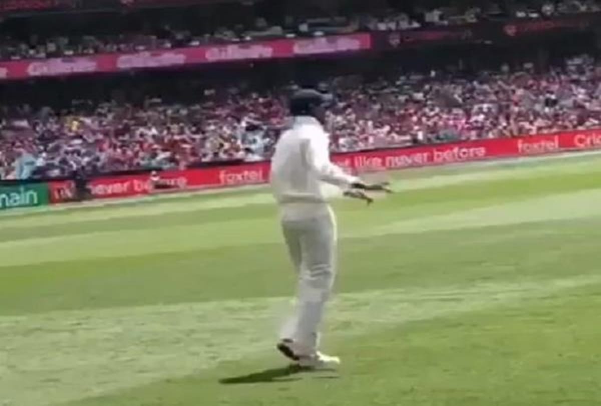 AUSvIND: Hardik Pandya showed dance steps on Bharat Army chant