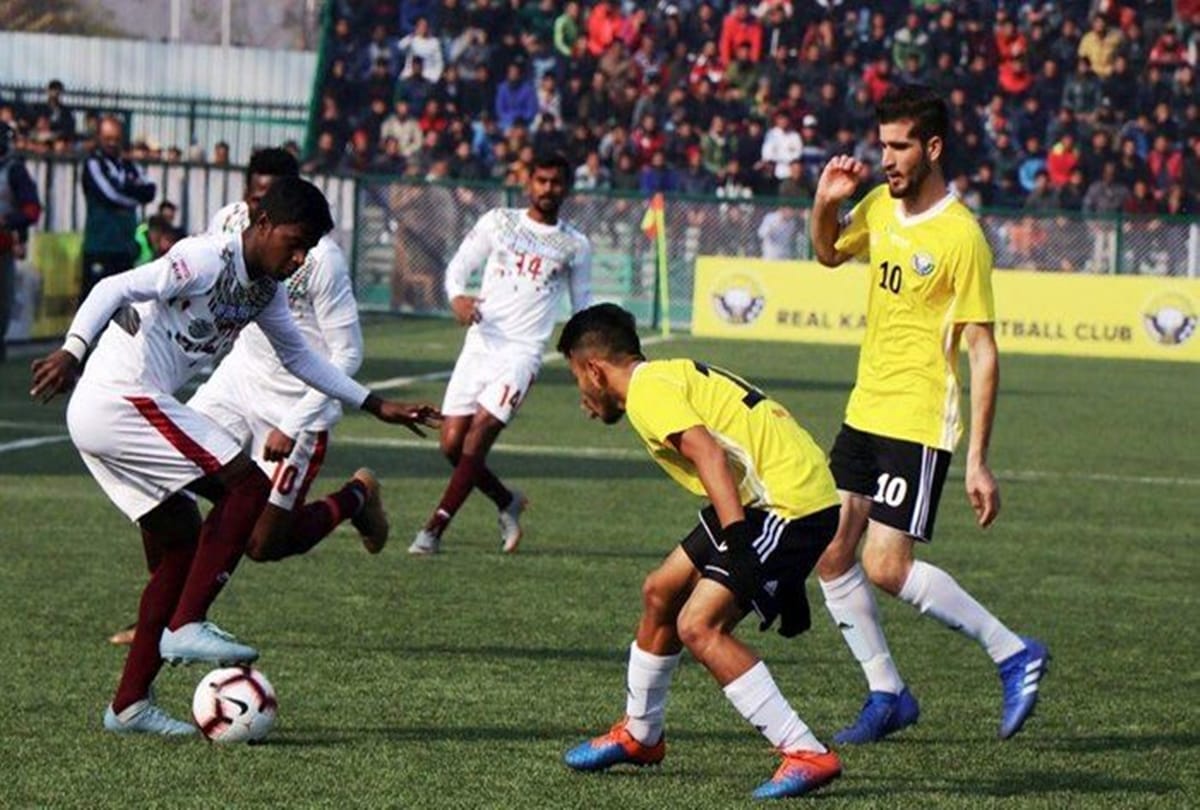 I League 2018-19: Real Kashmir beat Mohun Bagan