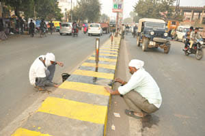 city decorate for pm and cm