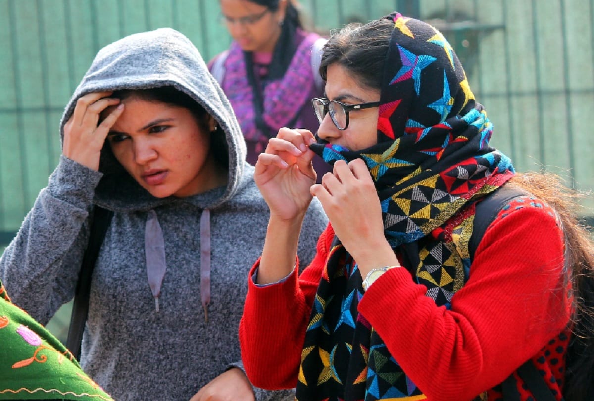 Meerut, cold war in western UP and the night temperature dropped 2.5 degrees