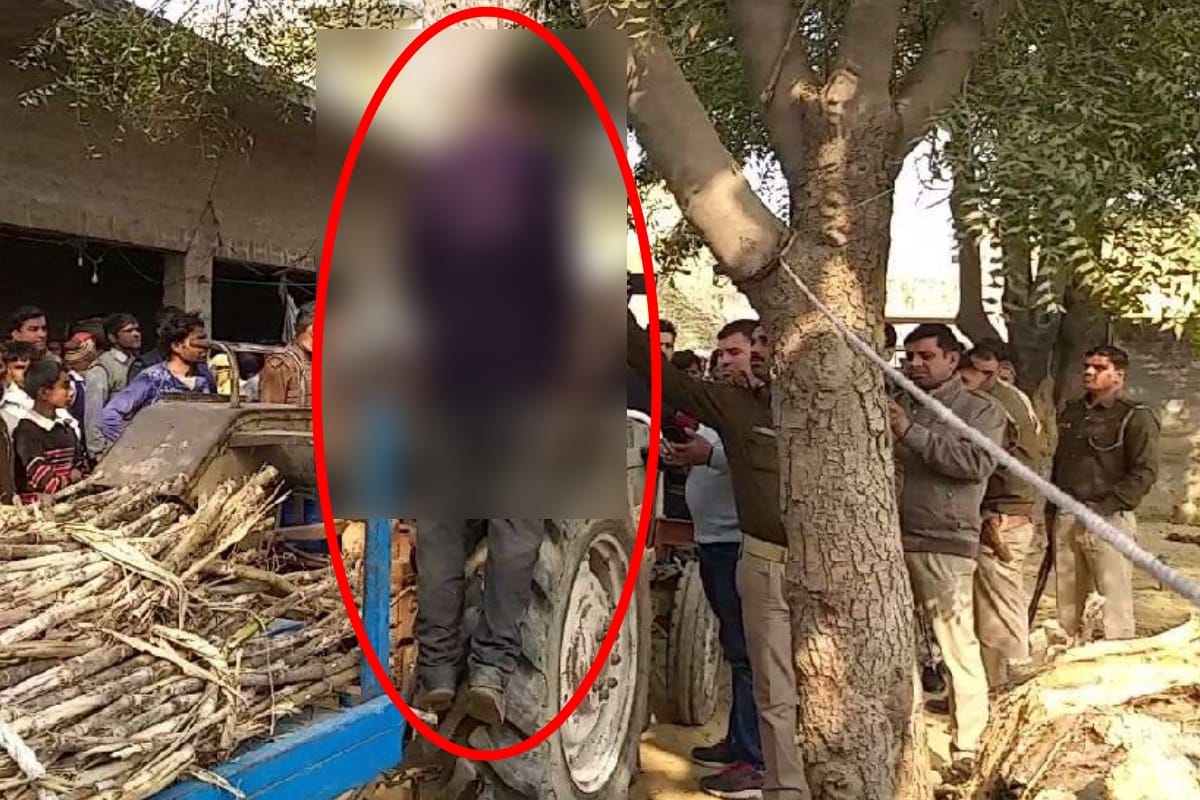 worker attempt suicide in muzaffarnagar up deadbody found hanging from the tree