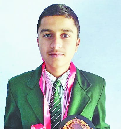 Parth presented a research paper on the national level of Uttarakhand culture