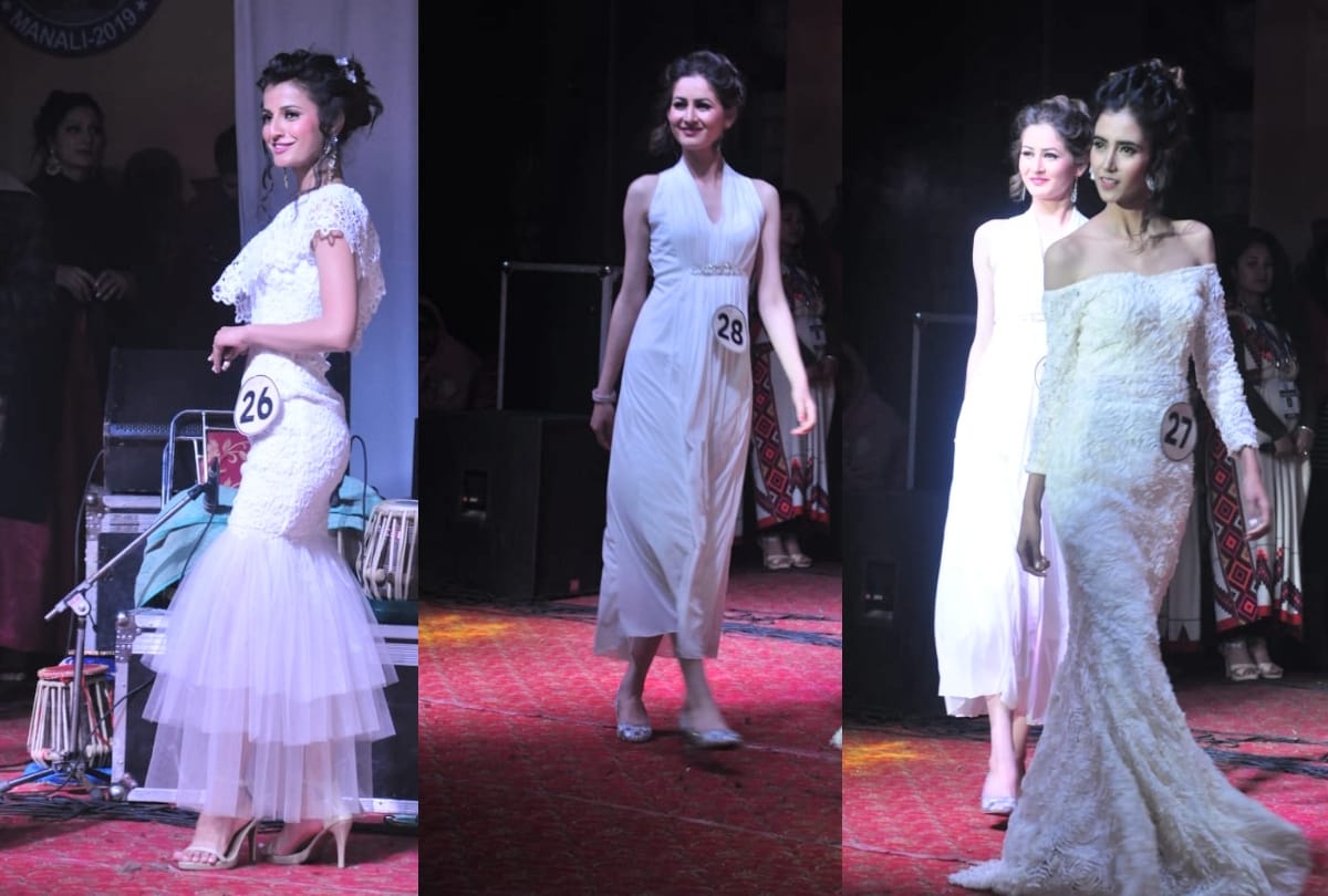 Chamba girl Palak Sharma wins Manali Winter Queen Crown  Manali Winter Carnival 2019